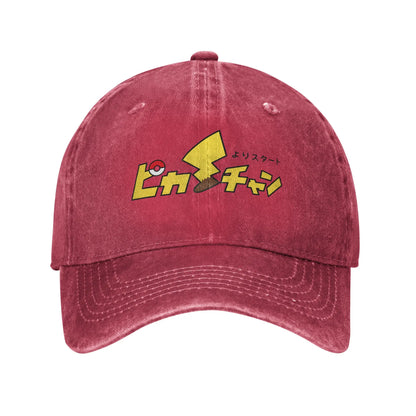 Pokemon Cap Pikachu Crazy Baseball Cap