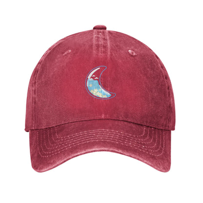 Fashion Twin Soulmates Moon Baseball Cap