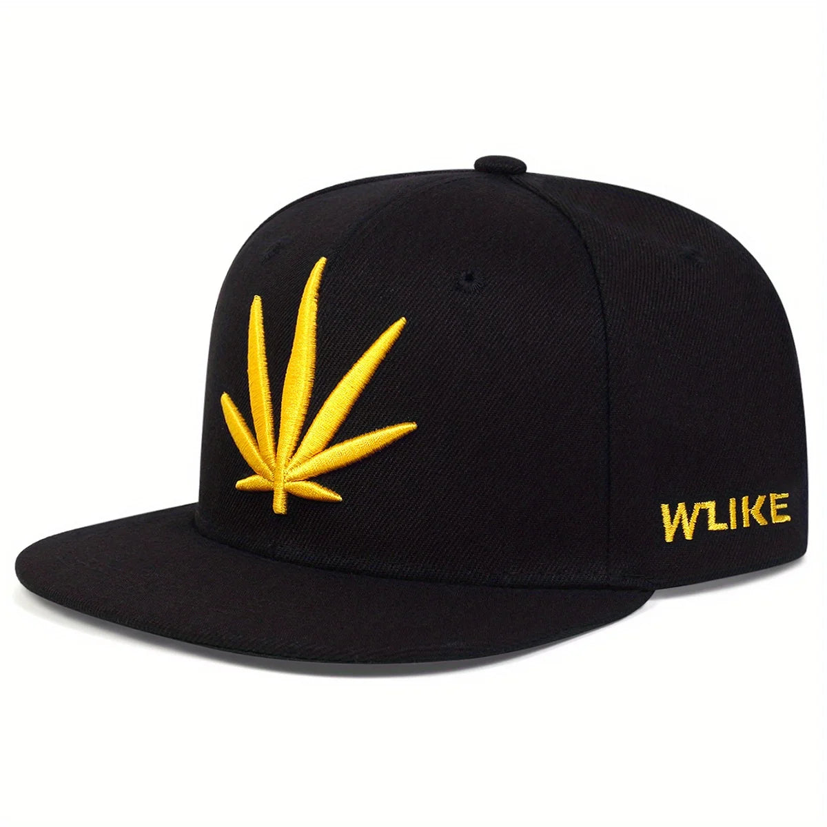Spring Summer Maple Leaf Embroidery Baseball Cap Fashion Snapback Cap