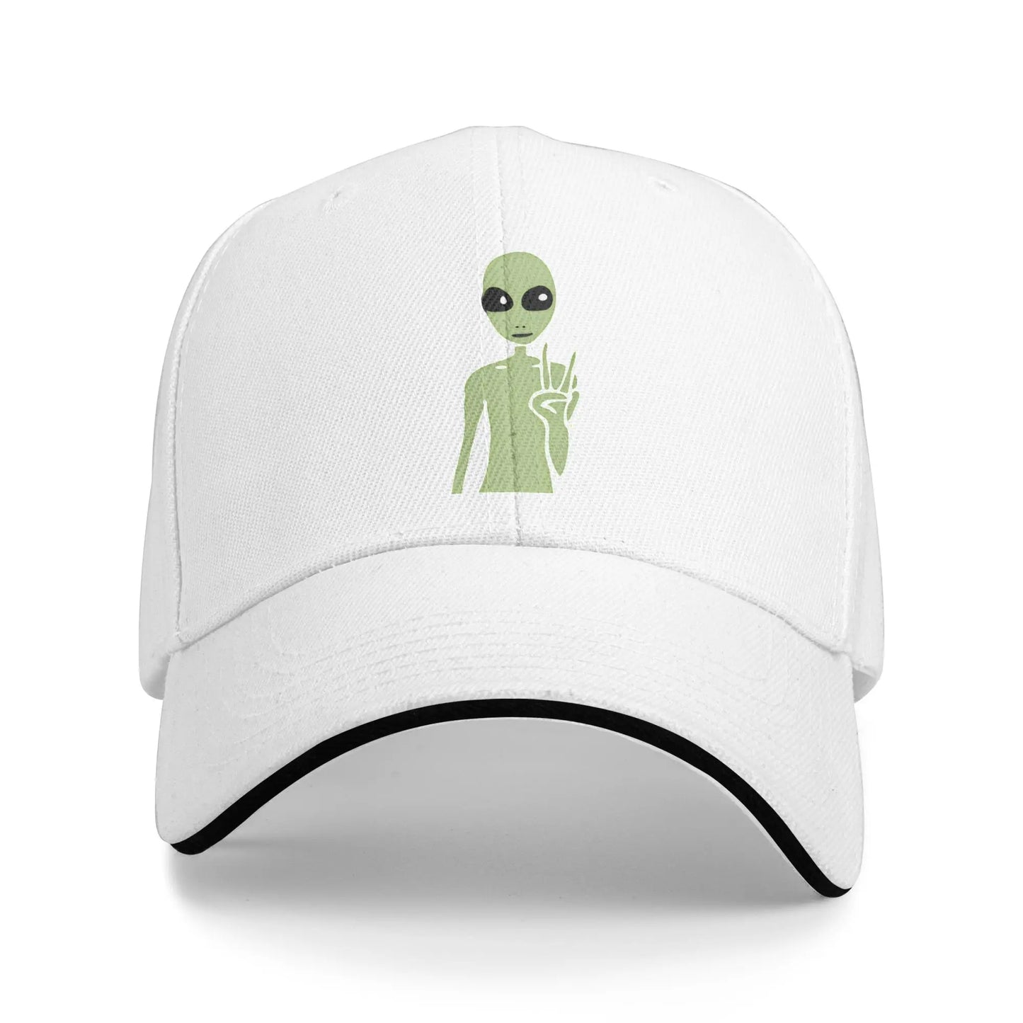 Summer UFO We Come In Space Alien Baseball Cap