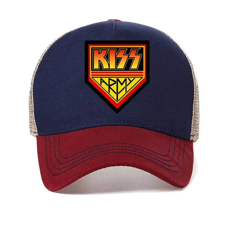 Rock Band Kiss Hat Fashion Cotton Baseball Cap
