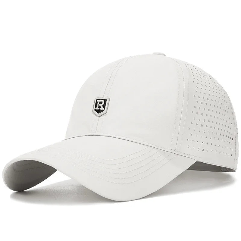 Breathable Quick-Dry Baseball Cap With Ventilation Holes