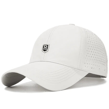 Breathable Quick-Dry Baseball Cap With Ventilation Holes