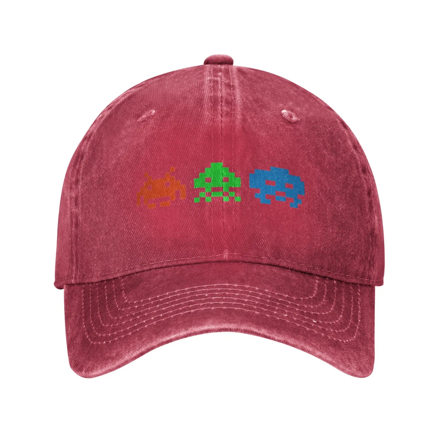 Space Invaders Men Women Baseball Cap