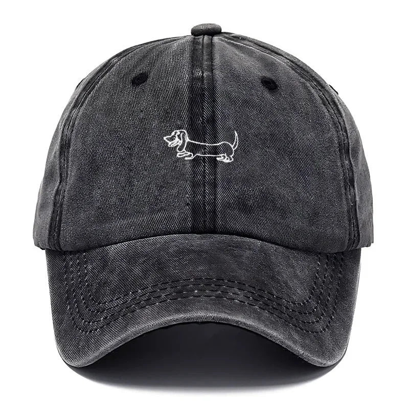 Vintage Distressed Cotton Baseball Cap