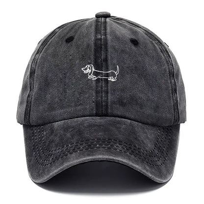 Vintage Distressed Cotton Baseball Cap