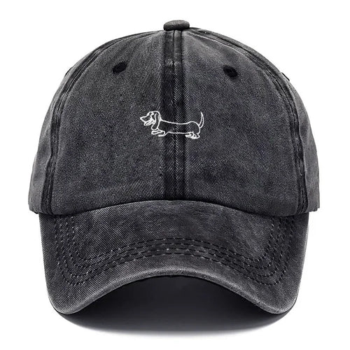 Vintage Distressed Cotton Baseball Cap