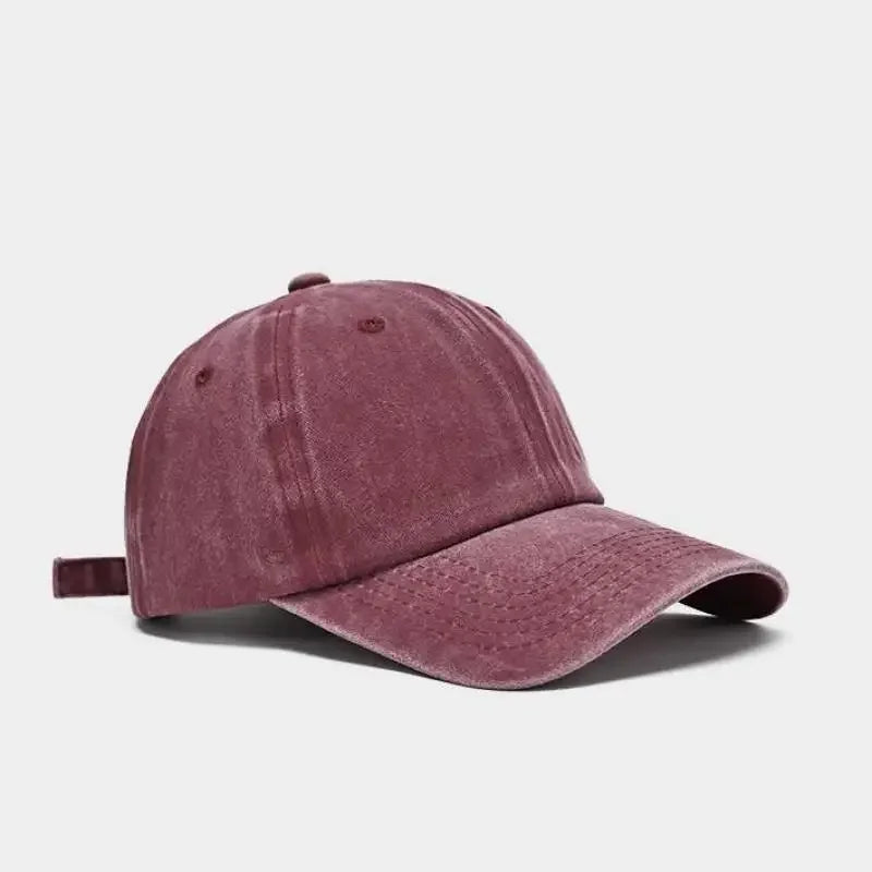 Sunscreen Water Washed MEN'S Baseball Cap With A Small Face