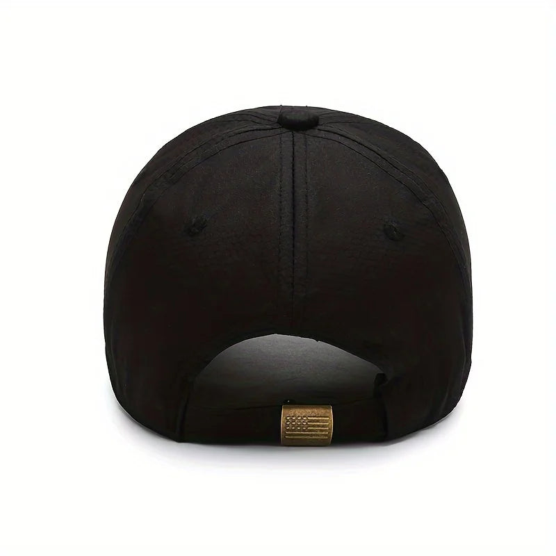 Breathable Baseball Cap Moisture-Wicking Sun Hat