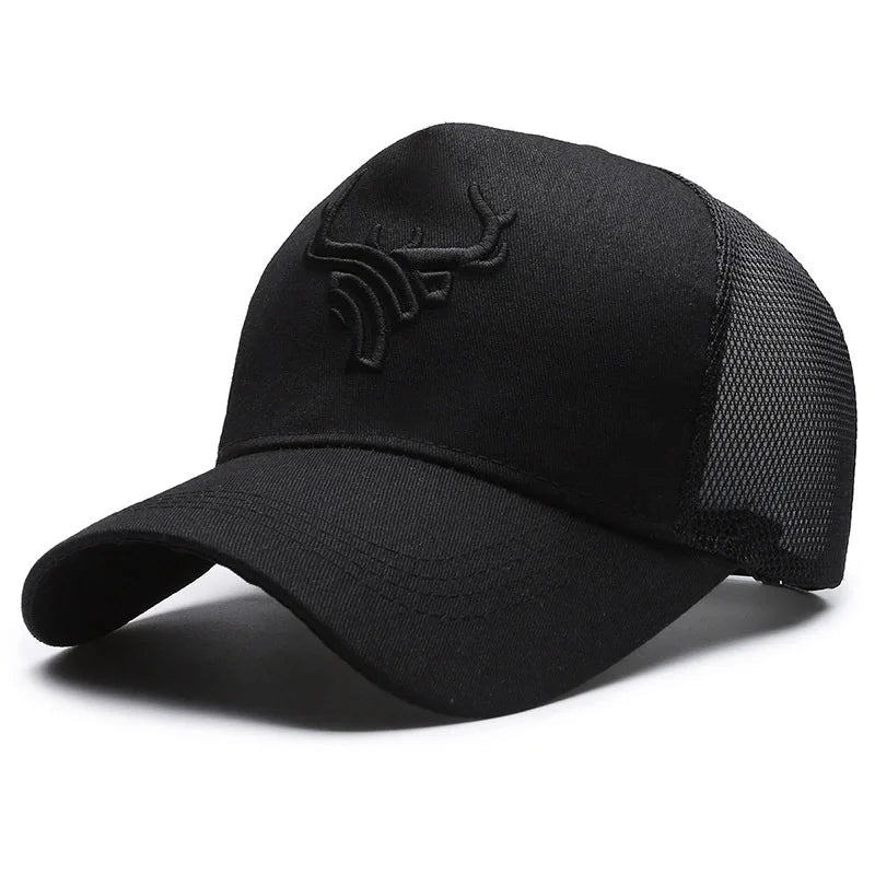 Unisex Animal Antlers Embroidery Baseball Caps