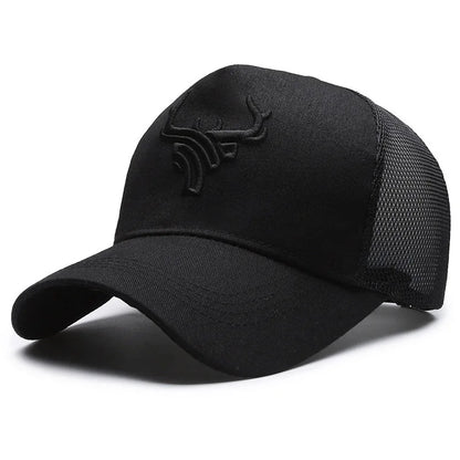 Unisex Animal Antlers Embroidery Baseball Caps