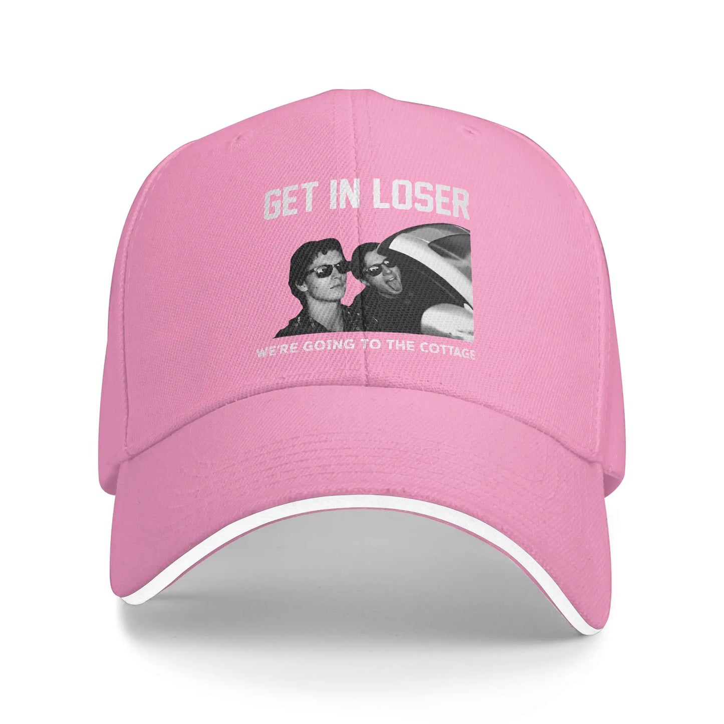 Summer Get In Loser We Are Going To The Cottage Heated Rivalry Hollander Rozanov Hockey Baseball Cap