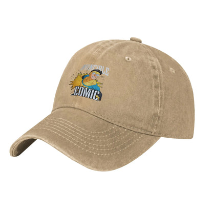 Retro Cartoon Invincible Hero Comic Baseball Cap