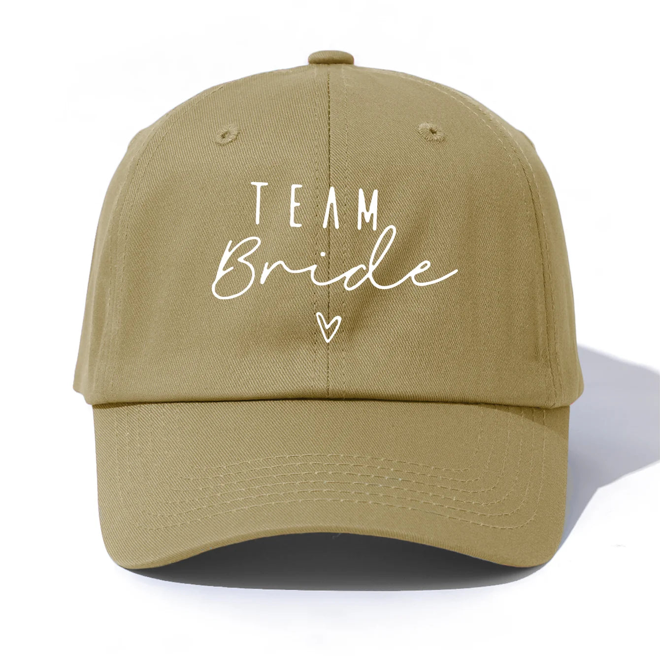 Team Bride Print Baseball Cap