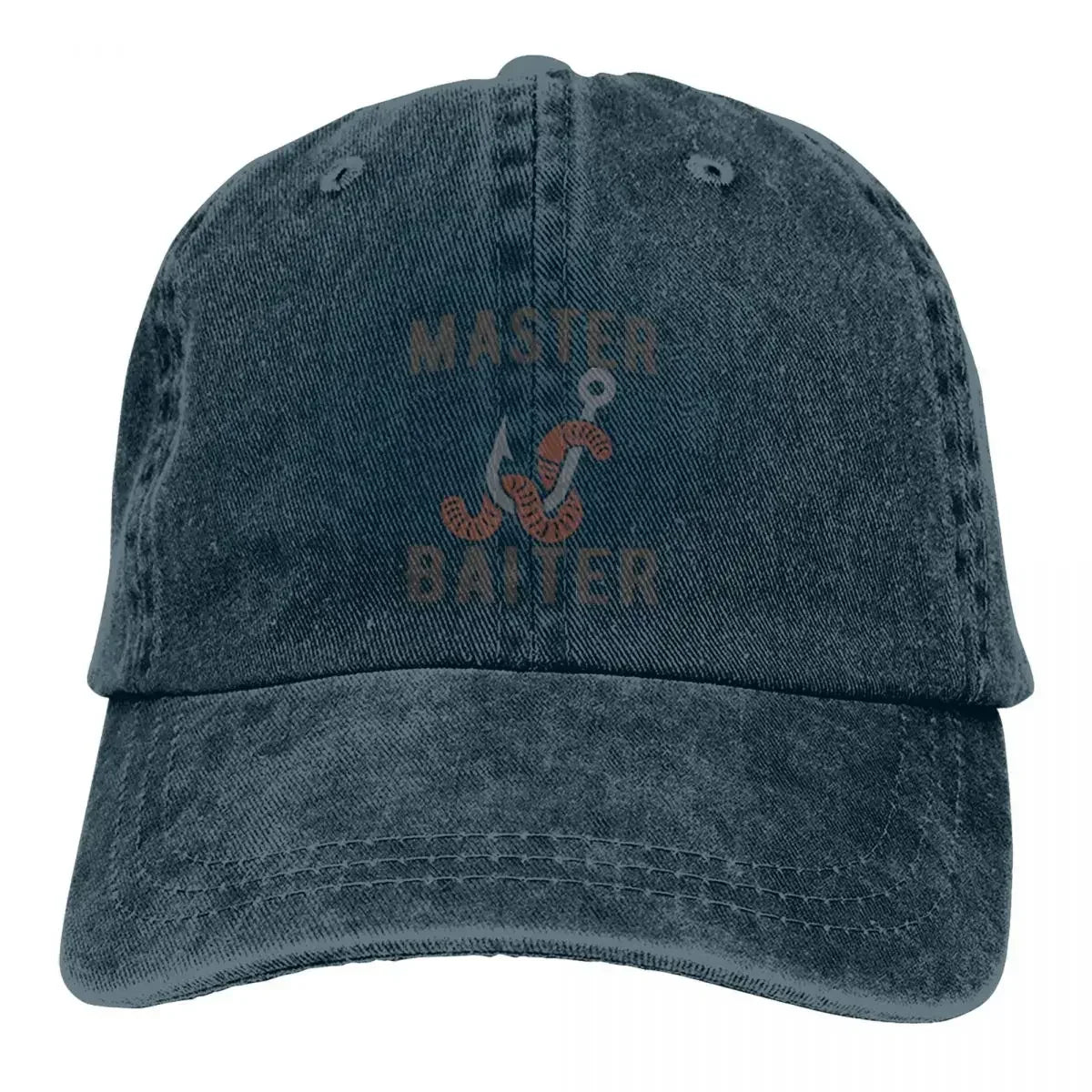 Master Baiter Funny Fisherman Classic Baseball Caps For Men Women