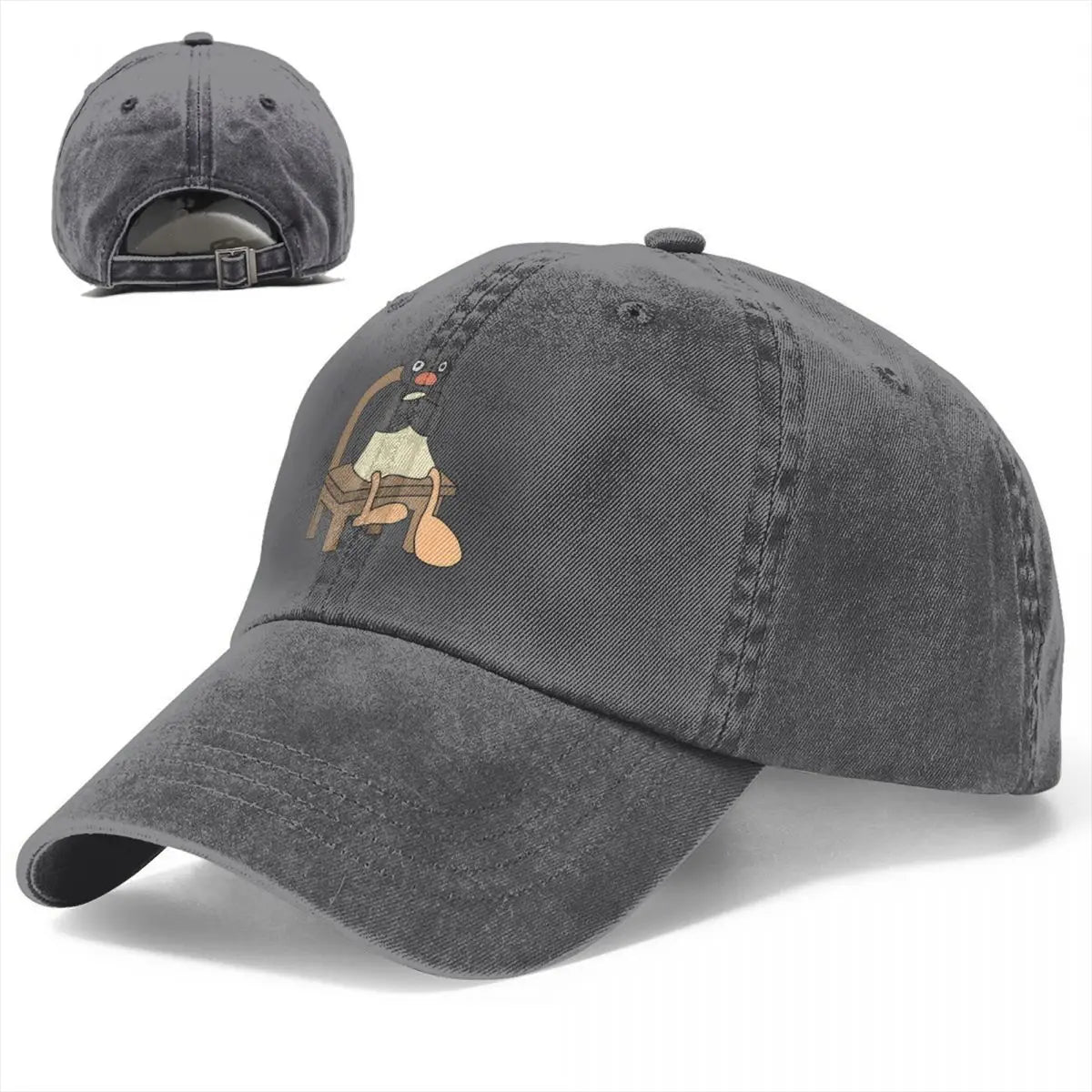 Pure Color Dad Hats Angry Pingu Women's Hat Sun Visor Baseball Caps Noot Pingu Pinga Penguin