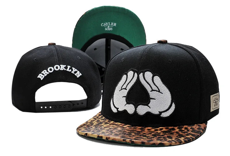Classic Snapback Hat Cap Hip Hop Style Flat Bill Blank