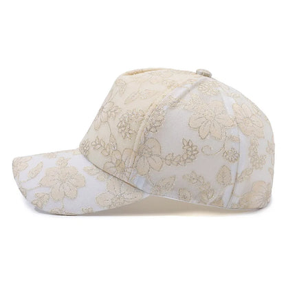 Lightweight Lace Sun Hat Uv Protection Baseball Cap