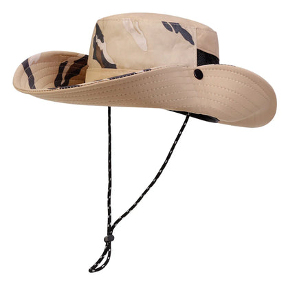 Unisex Camouflage Rainproof Cloth Bucket Hat