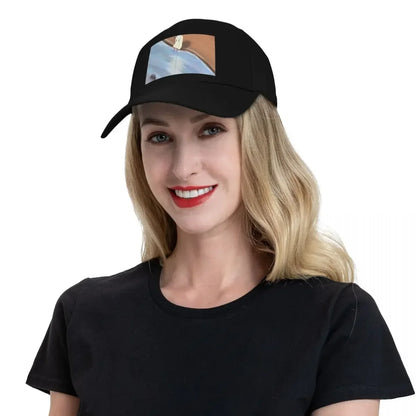 Ghost by a River Baseball Cap