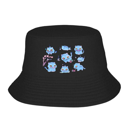 Men Women Huntrix  Animation Band  Bucket Hat Foldable Fisherman Hats