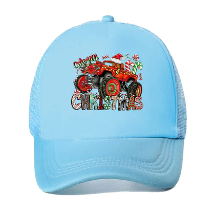 Christmas Monster 2026 Mesh Baseball Cap