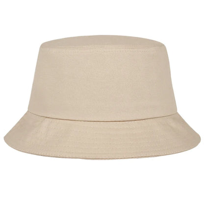 Unisex Solid Color Light Plate Personality Bucket Hats Fishermen Caps