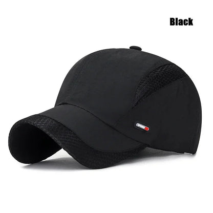Summer Breathable Mesh Quick-Drying Hat Outdoor Sports Hat Sun Hat Baseball Caps
