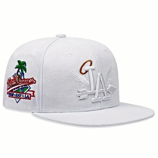Snapback Caps Los Angeles LA Embroidery Angel Wings Hip Hop Caps