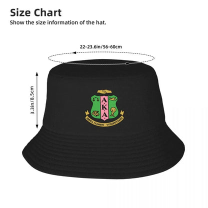 AKA Sorority Adult Bucket Hat