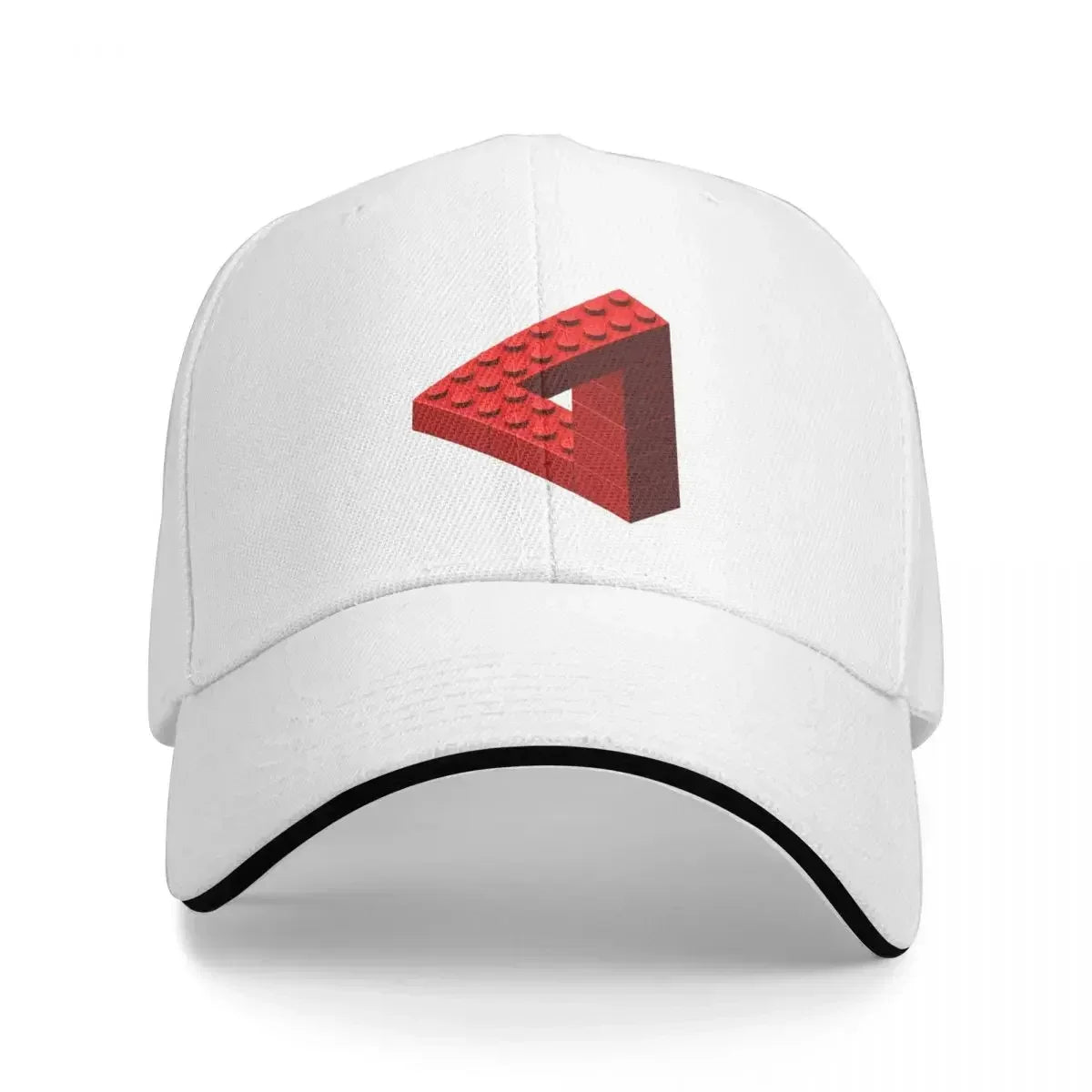 New Escher Toy Bricks - Red Cap Fashion Casual Baseball Caps