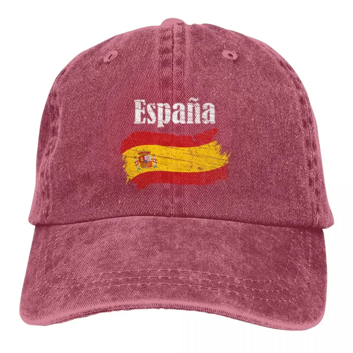 Espana Spanish Flag Vintage Graphic - Spain Lovers Tourists Souvenir Cool National Gift Young Gift A Baseball Cap
