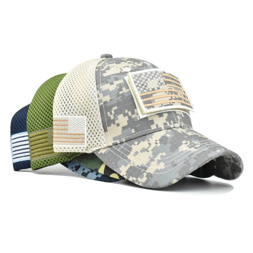 New European And American Flag Trend Fishing Cap Baseball Caps