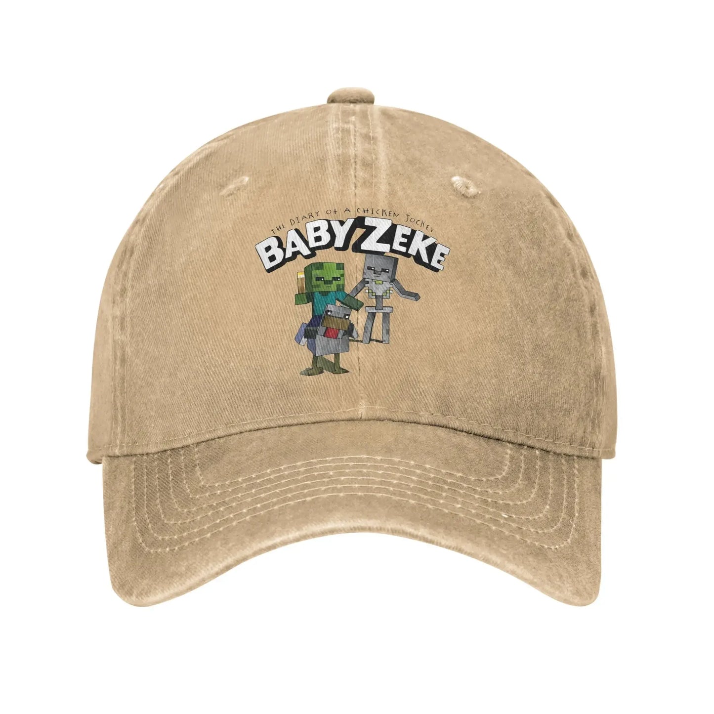 Summer Chicken Jockey Zombie Funny Baseball Cap