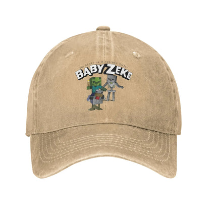 Summer Chicken Jockey Zombie Funny Baseball Cap