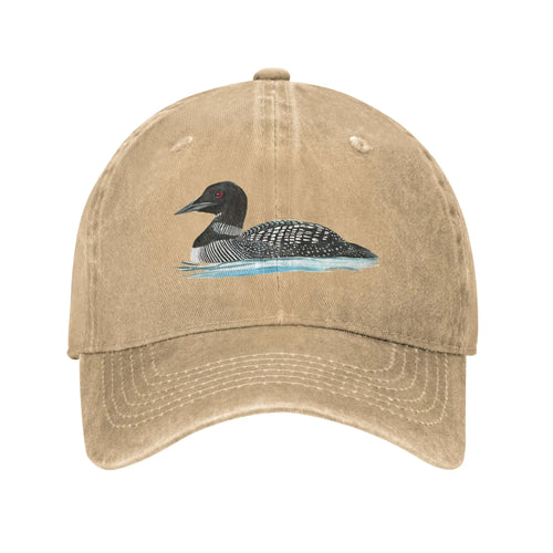 Baseball Cap Common Loon  Summer Cool Trucker Hat Rebel Loon Female Male