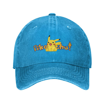 Pokemon Cap Pikachu Casual Baseball Cap