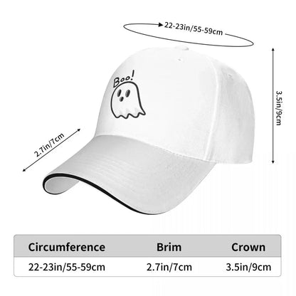 Cute Ghost Boo! Baseball Cap