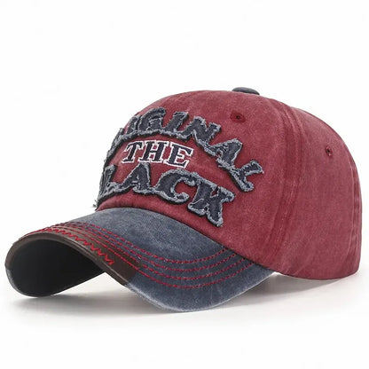 New Cotton Coated Outdoor Sports Wash Baseball Cap