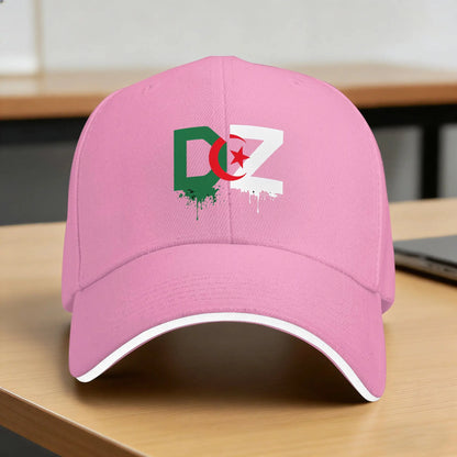 DZ Algeria Algerian Flag Sun Baseball Cap