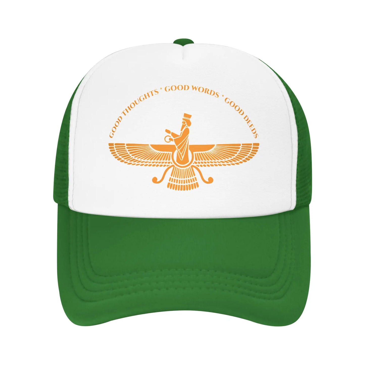 Faravahar Zoroastrian Symbol Good Thoughts Good Words Iran Casual Baseball Cap