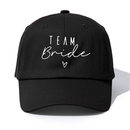 Team Bride Print Baseball Cap