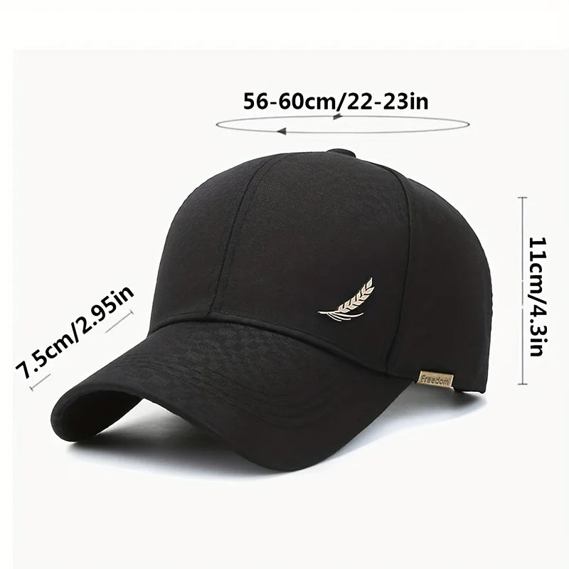 Men's Breathable Baseball Cap, Spring And Summer Fashionable Baseball Cap