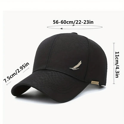 Men's Breathable Baseball Cap, Spring And Summer Fashionable Baseball Cap