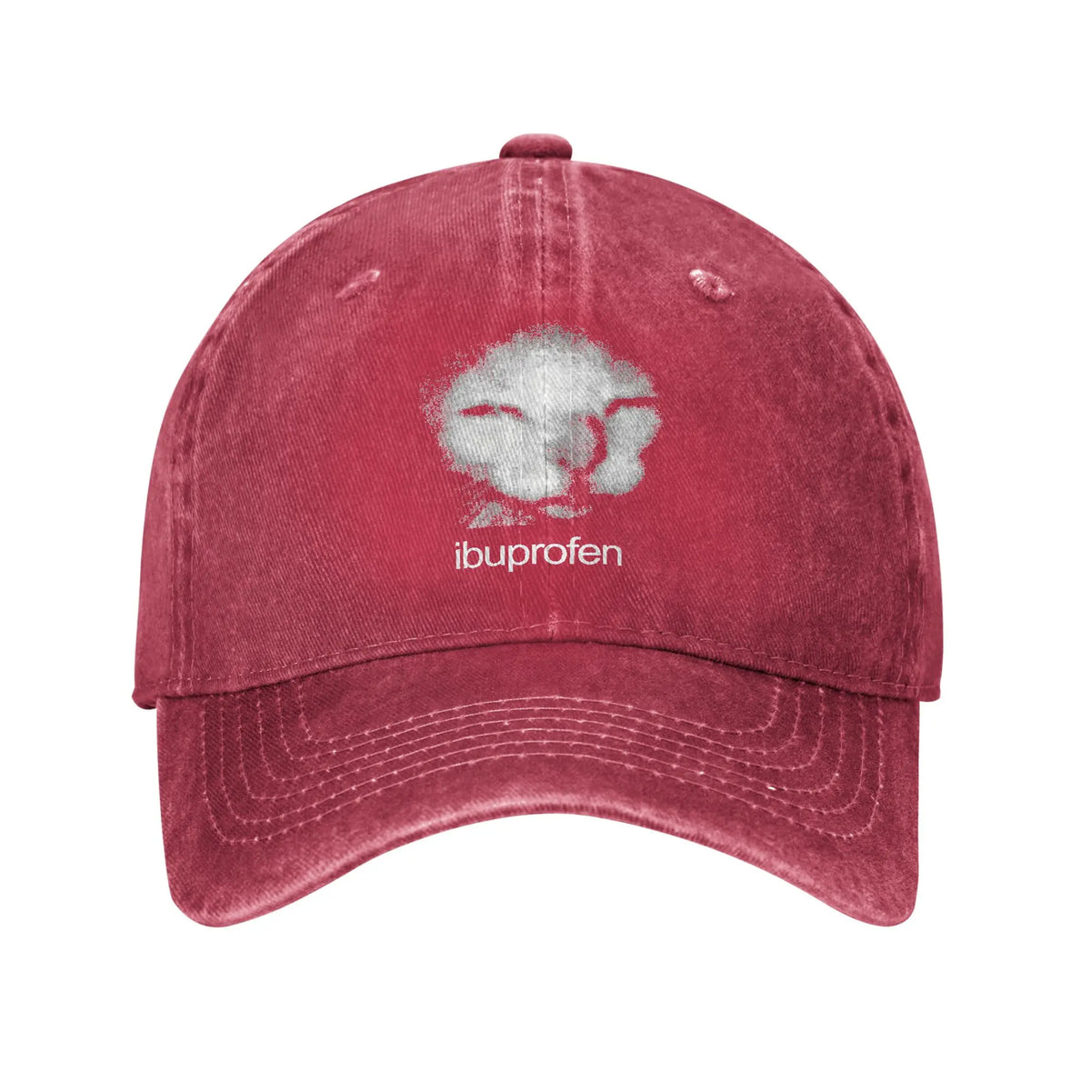 Ibuprofen Cat Meme Baseball Cap