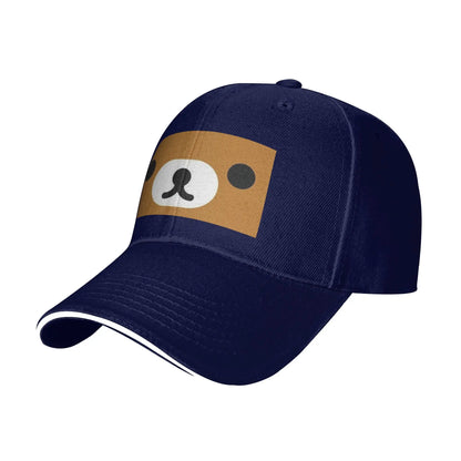 Rilakkuma Relax Bear Big Face Cap Casual Baseball Caps