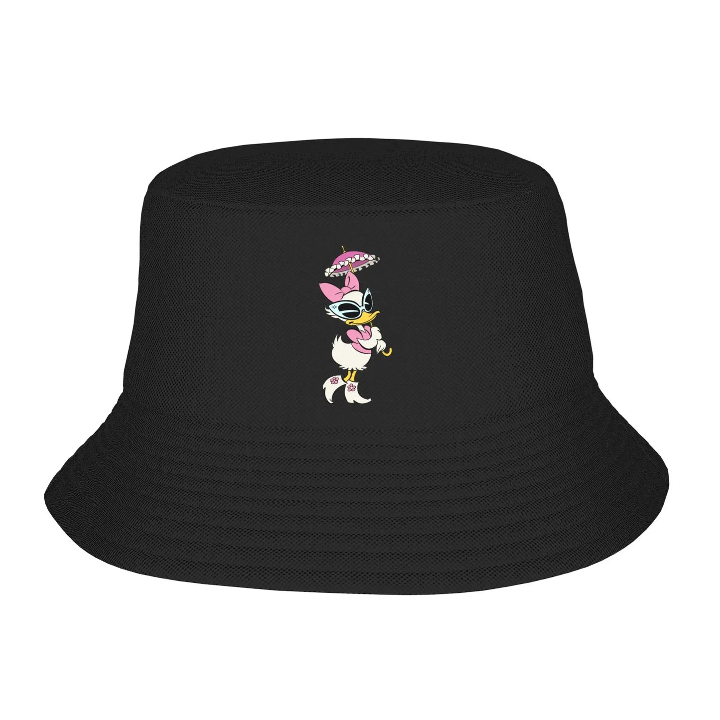Donald Duck Bucket Hat for Teen Summer Vocation Sun Hats Stylish Foldable