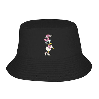 Teen Bucket Hat Donald Duck Spring Headwear UV Protection Outdoor