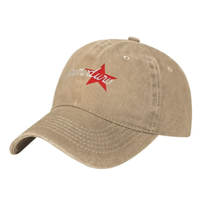 Extremoduro, Red Star Design Demin Cap Baseball Cap