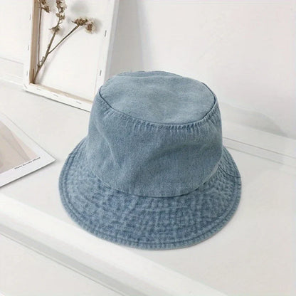 New Denim Fisherman Hat